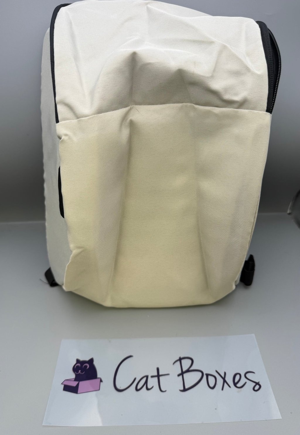 smarTrike STR7 Rear Storage Bag Cream Genuine Replacement with Hooks