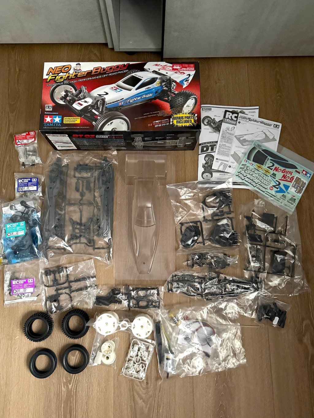 Tamiya 58587 Neo Fighter Buggy DT-03 1/10 RC Assembly Kit New