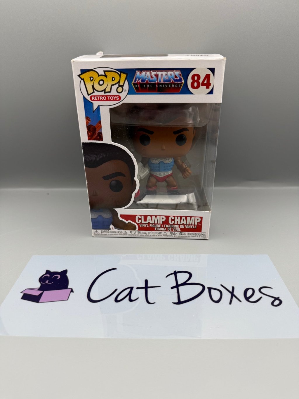 Funko POP! MOTU Clamp Champ #84 – New – Box Damage