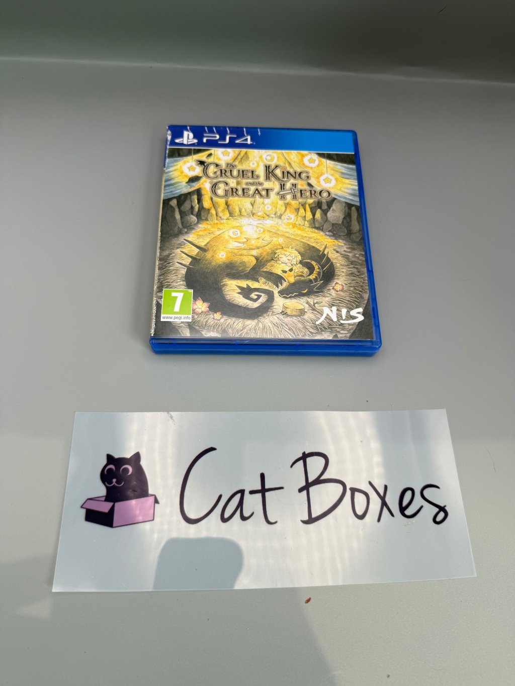 PS4 The Cruel King and the Great Hero Game Complete Tested