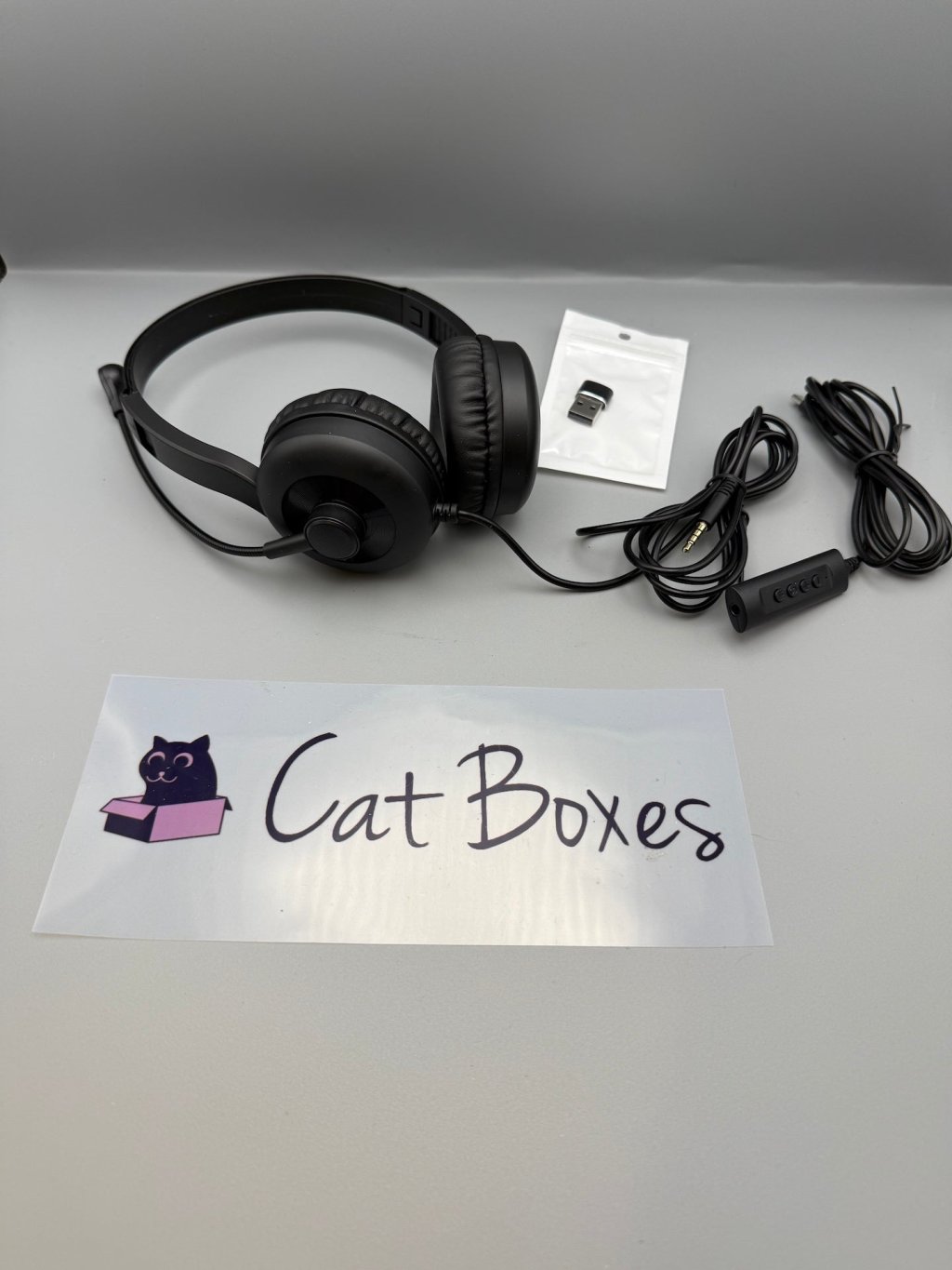 Kamlo Wired Headset with Microphone 3.5mm Office Call Headphones