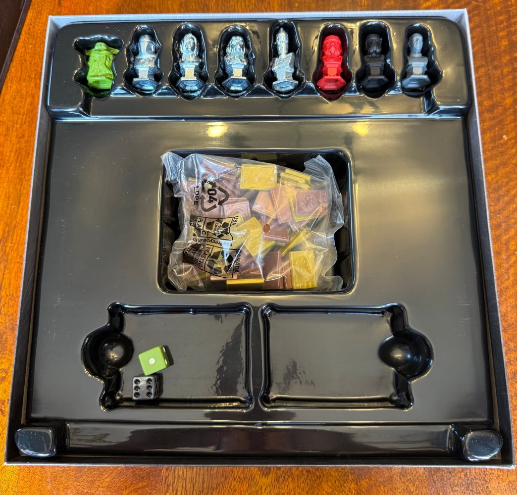 Star Wars Monopoly Saga Edition Spare Parts Tokens Buildings Dice *Incomplete*