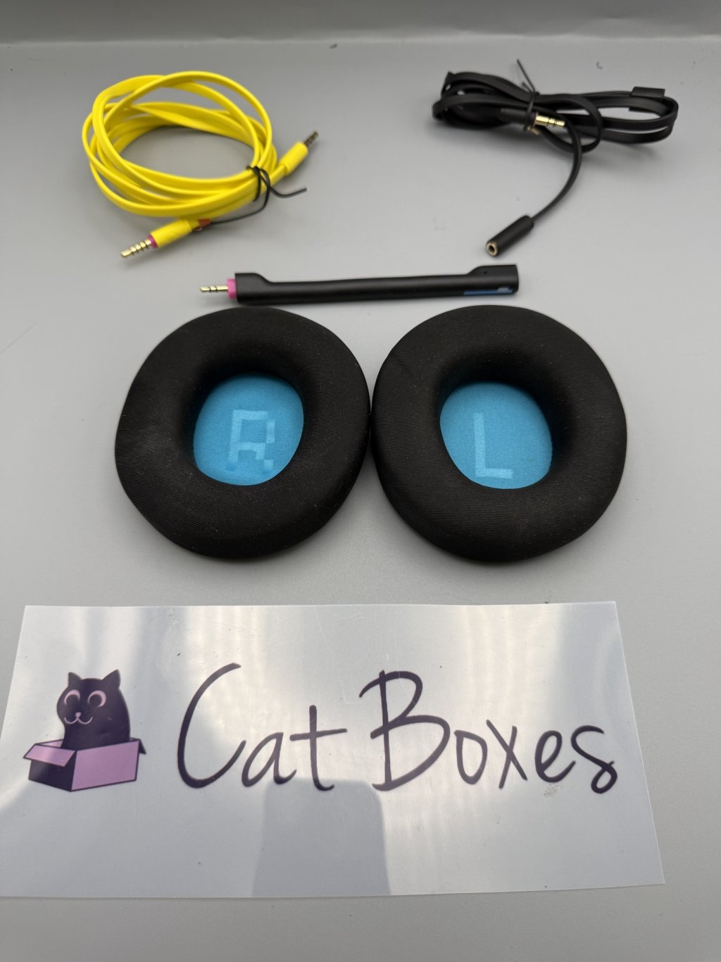 Skullcandy SLYR Black Digi-Hype - Genuine Earpads, Mic & Cables Only